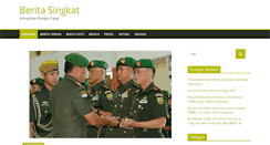 Desktop Screenshot of beritasingkat.com